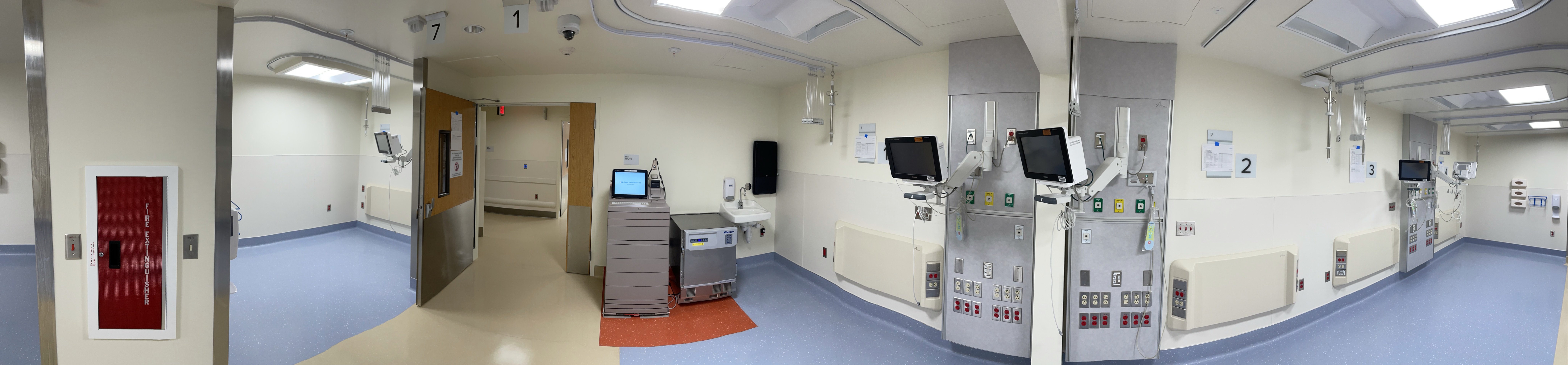 UC Davis Medical Center - 2nd Floor University Tower - New Operating Rooms, PACU, Pre-op, and Support Spaces